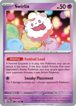 [PKM-C] Swirlix (089/167) [Scarlet & Violet: Twilight Masquerade]