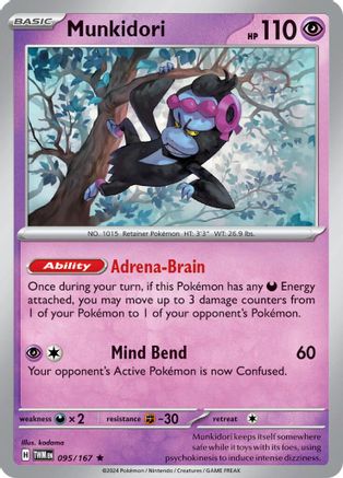 [PKM] Munkidori (095/167) [Scarlet & Violet: Twilight Masquerade]