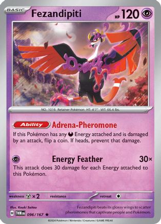 [PKM] Fezandipiti (096/167) [Scarlet & Violet: Twilight Masquerade]
