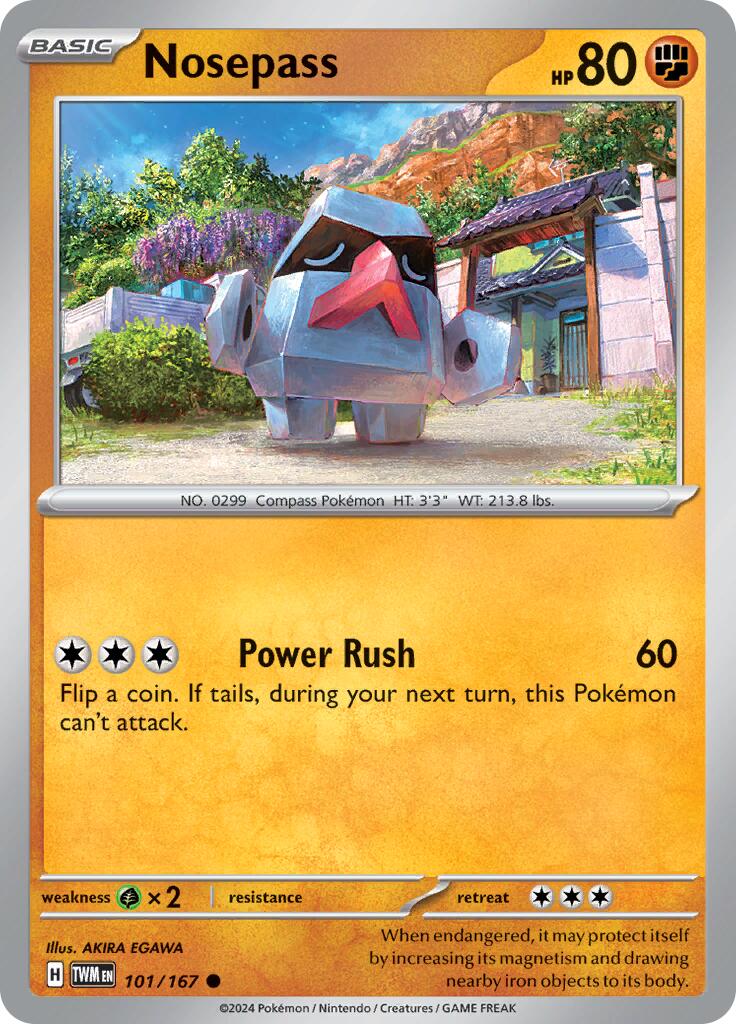 [PKM-C] Nosepass (101/167) [Scarlet & Violet: Twilight Masquerade]