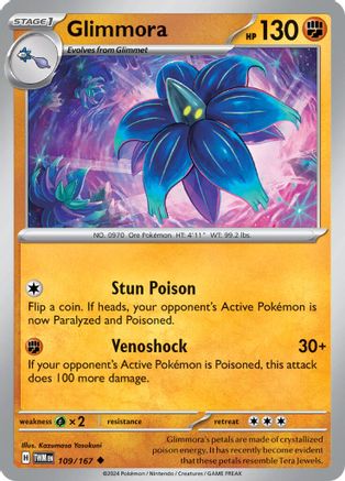 [PKM] Glimmora (109/167) [Scarlet & Violet: Twilight Masquerade]