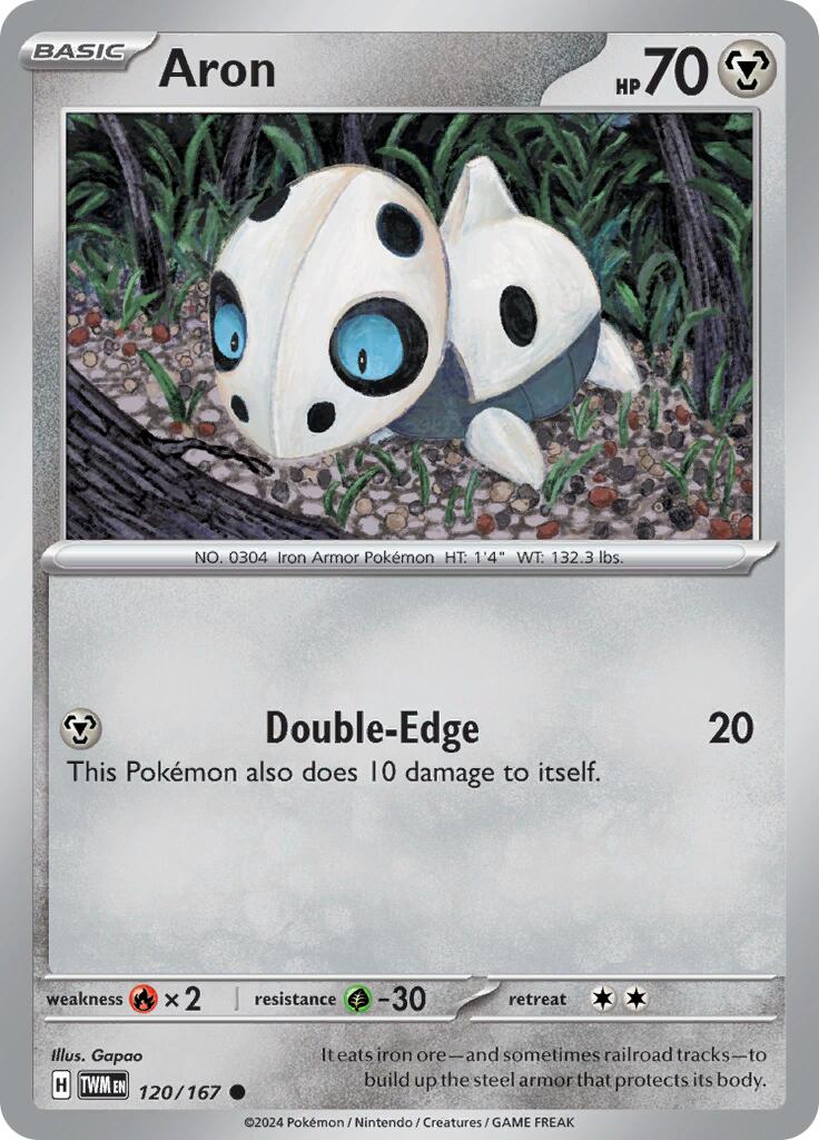 [PKM-C] Aron (120/167) [Scarlet & Violet: Twilight Masquerade]