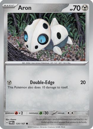 [PKM] Aron (120/167) [Scarlet & Violet: Twilight Masquerade]