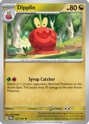 [PKM] Dipplin (127/167) [Scarlet & Violet: Twilight Masquerade]