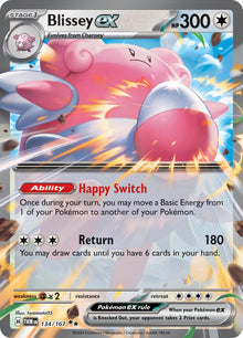 [PKM-R] Blissey ex (134/167) [Scarlet & Violet: Twilight Masquerade]
