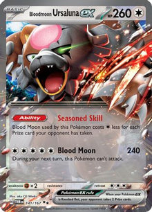 [PKM] Bloodmoon Ursaluna ex (141/167) [Scarlet & Violet: Twilight Masquerade]
