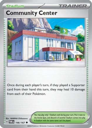 [PKM] Community Center (146/167) [Scarlet & Violet: Twilight Masquerade]
