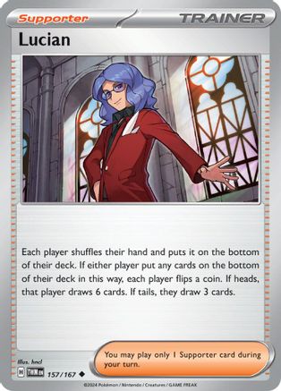 [PKM] Lucian (157/167) [Scarlet & Violet: Twilight Masquerade]