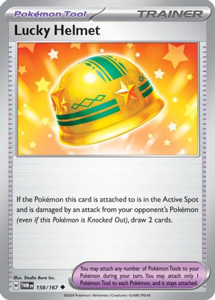 [PKM] Lucky Helmet (158/167) [Scarlet & Violet: Twilight Masquerade]