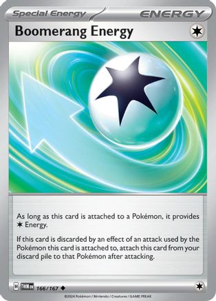 [PKM] Boomerang Energy (166/167) [Scarlet & Violet: Twilight Masquerade]