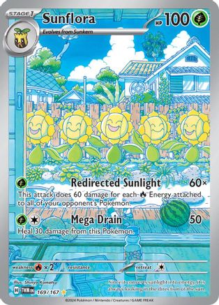 [PKM] Sunflora (169/167) [Scarlet & Violet: Twilight Masquerade]