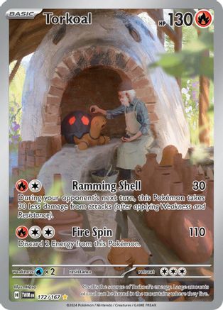 [PKM] Torkoal (172/167) [Scarlet & Violet: Twilight Masquerade]