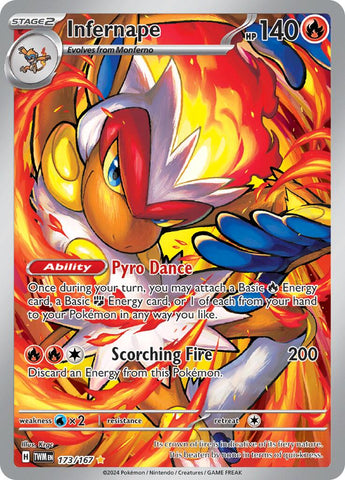 [PKM-R] Infernape (173/167) [Scarlet & Violet: Twilight Masquerade]