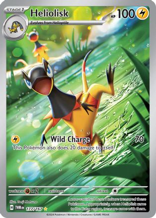 [PKM] Heliolisk (177/167) [Scarlet & Violet: Twilight Masquerade]