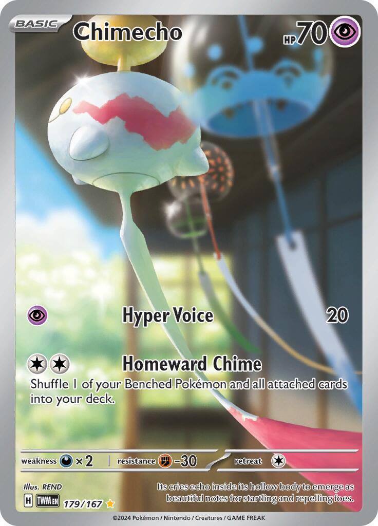[PKM-R] Chimecho (179/167) [Scarlet & Violet: Twilight Masquerade]