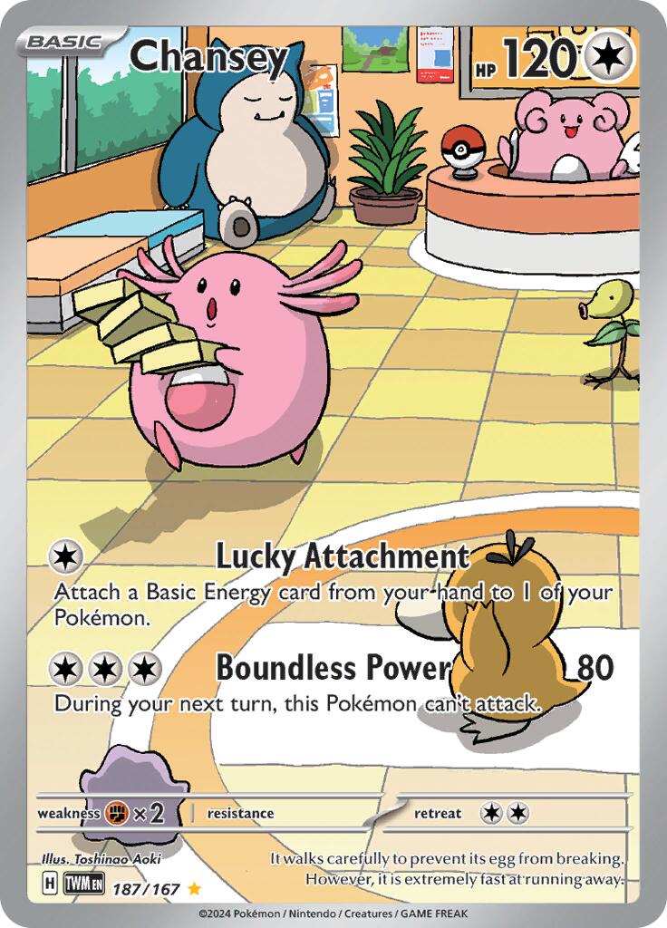 [PKM-R] Chansey (187/167) [Scarlet & Violet: Twilight Masquerade]