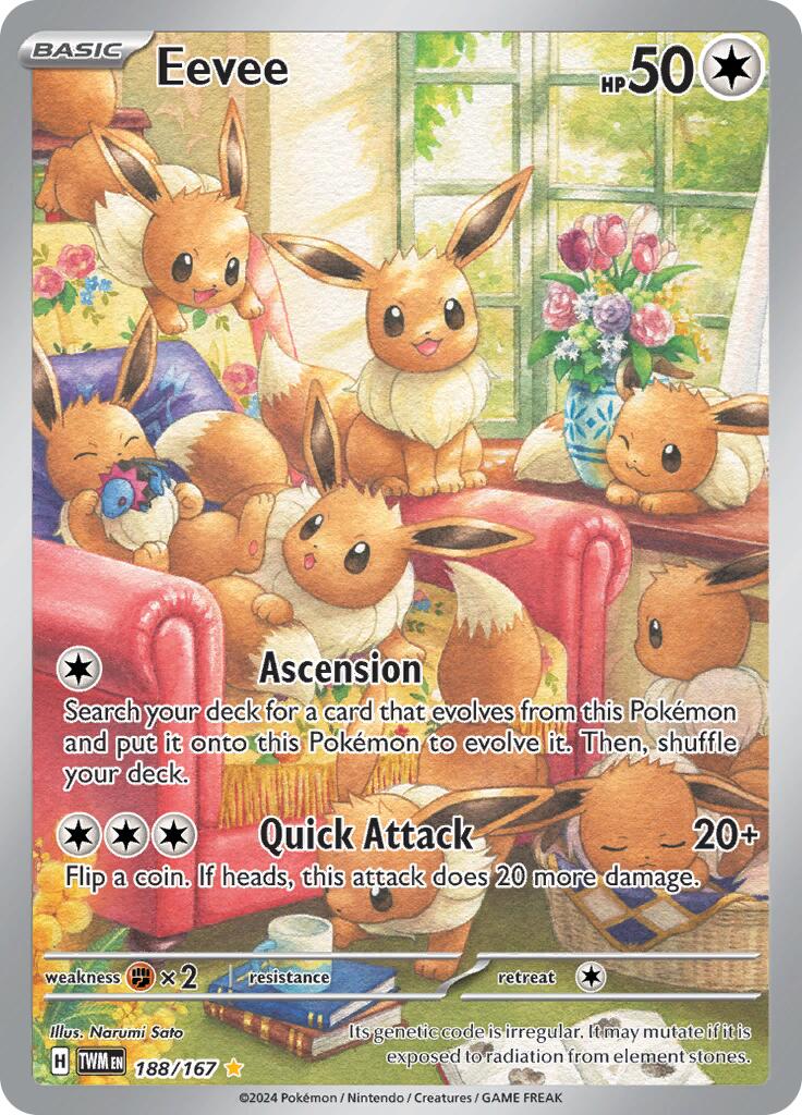 [PKM-R] Eevee (188/167) [Scarlet & Violet: Twilight Masquerade]