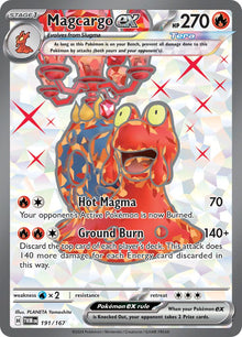 [PKM-R] Magcargo ex (191/167) [Scarlet & Violet: Twilight Masquerade]