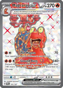 [PKM] Magcargo ex (191/167) [Scarlet & Violet: Twilight Masquerade]