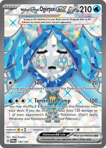 [PKM-R] Wellspring Mask Ogerpon ex (194/167) [Scarlet & Violet: Twilight Masquerade]