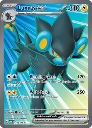 [PKM] Luxray ex (195/167) [Scarlet & Violet: Twilight Masquerade]