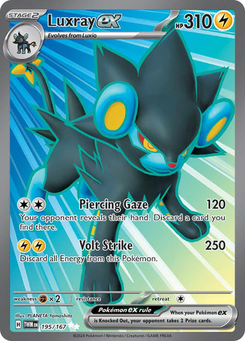 [PKM-R] Luxray ex (195/167) [Scarlet & Violet: Twilight Masquerade]
