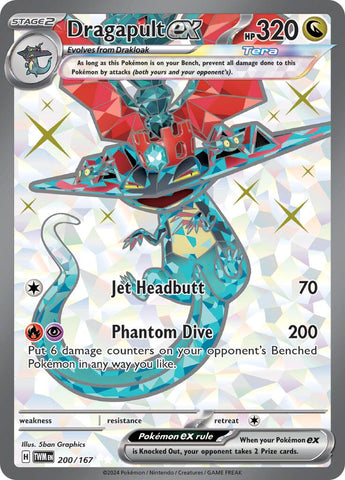 [PKM-R] Dragapult ex (200/167) [Scarlet & Violet: Twilight Masquerade]
