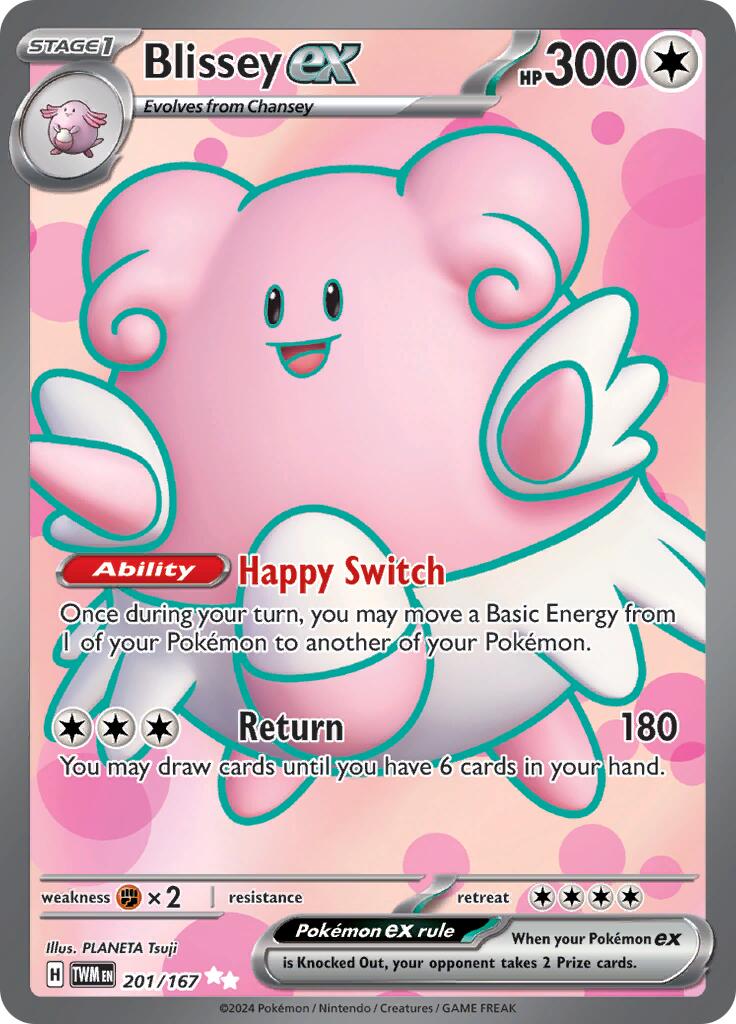 [PKM-R] Blissey ex (201/167) [Scarlet & Violet: Twilight Masquerade]