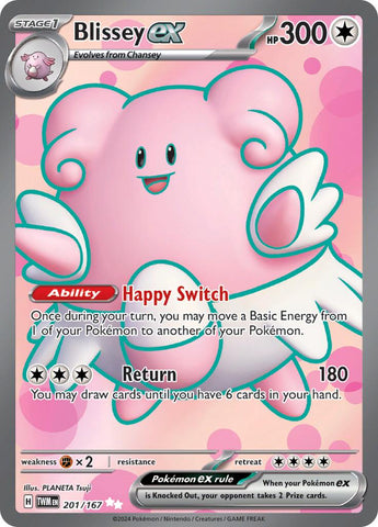 [PKM-R] Blissey ex (201/167) [Scarlet & Violet: Twilight Masquerade]