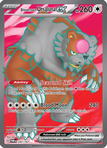 [PKM] Bloodmoon Ursaluna ex (202/167) [Scarlet & Violet: Twilight Masquerade]