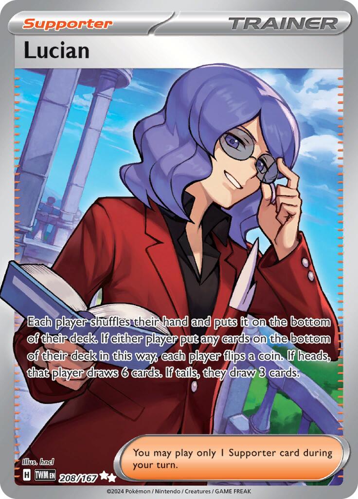 [TR] Lucian (208/167) [Scarlet & Violet: Twilight Masquerade]