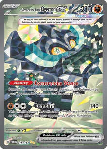 [PKM] Cornerstone Mask Ogerpon ex (215/167) [Scarlet & Violet: Twilight Masquerade]