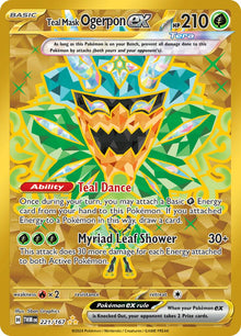 [PKM-R] Teal Mask Ogerpon ex (221/167) [Scarlet & Violet: Twilight Masquerade]