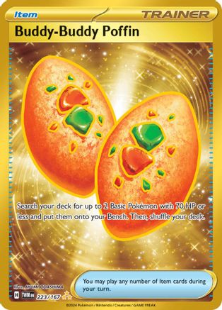 [PKM] Buddy-Buddy Poffin (223/167) [Scarlet & Violet: Twilight Masquerade]