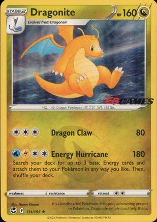[PKM] Dragonite (131/195) (EB Games Exclusive) [Miscellaneous Cards]