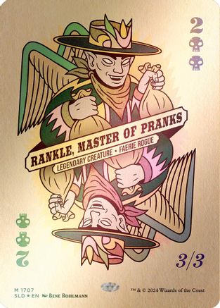 {R} Rankle, Master of Pranks (Rainbow Foil) [Secret Lair Drop Series][RBF SLD 1707]