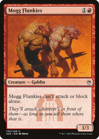 {C} Mogg Flunkies [Masters 25][A25 143]