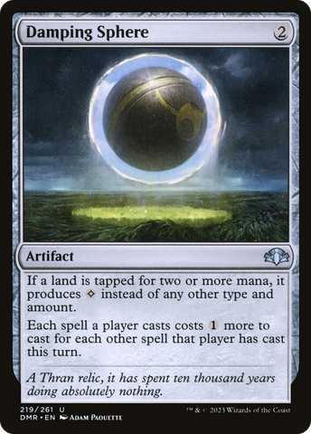 {C} Damping Sphere [Dominaria Remastered][DMR 219]
