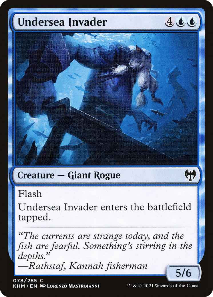 {C} Undersea Invader [Kaldheim][KHM 078]