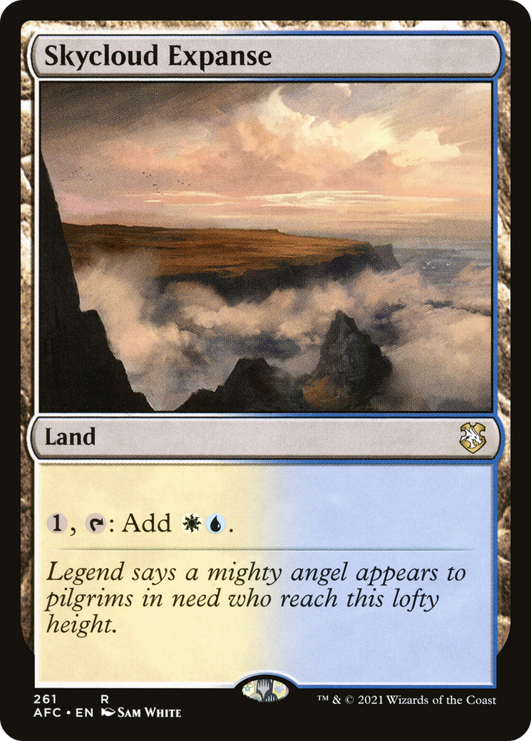 {R} Skycloud Expanse [Dungeons & Dragons: Adventures in the Forgotten Realms Commander][AFC 261]