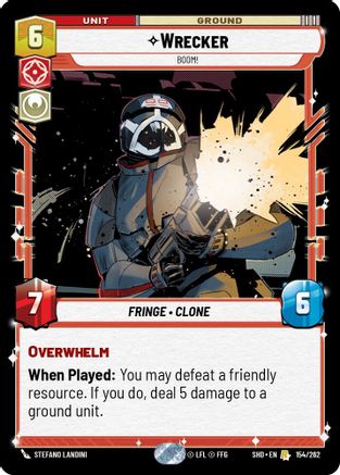 {SW-R}Wrecker - Boom! (154/262) [Shadows of the Galaxy]