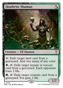 {R} Deathrite Shaman (White Border) [Mystery Booster 2][MB2 081]