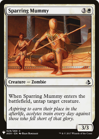 {C} Sparring Mummy [Mystery Booster][LS AKH 029]