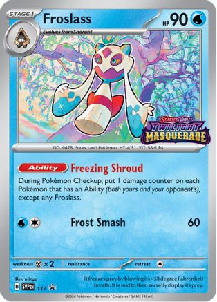 [PKM] Froslass (117) [Scarlet & Violet: Black Star Promos]
