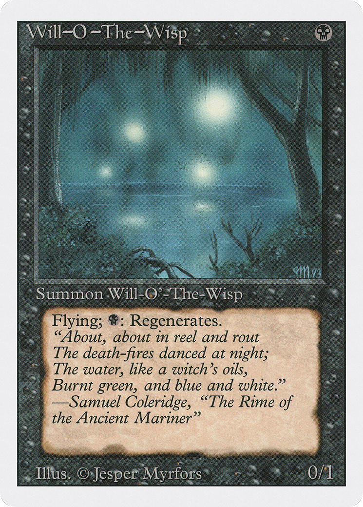 {R} Will-o'-the-Wisp [Revised Edition][3ED 137] - Misty Mountain Games