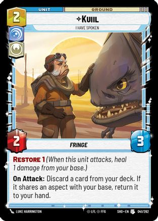 {SW-C}Kuiil - I Have Spoken (041/262) [Shadows of the Galaxy]