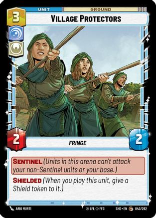 {SW-C}Village Protectors (043/262) [Shadows of the Galaxy]