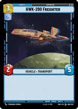 {SW-C}HWK-290 Freighter (060/262) [Shadows of the Galaxy]