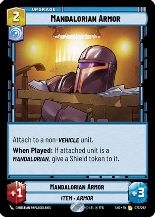 {SW-R}Mandalorian Armor (073/262) [Shadows of the Galaxy]