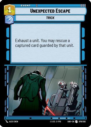 {SW-C}Unexpected Escape (076/262) [Shadows of the Galaxy]